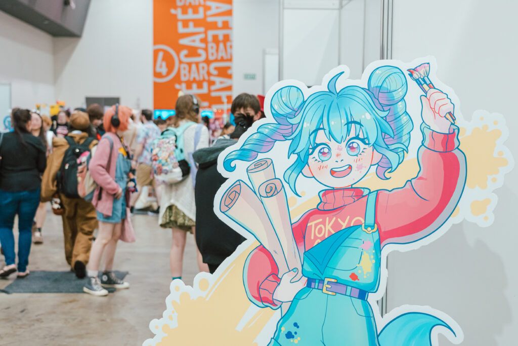 Show floor at Tokyo Alley